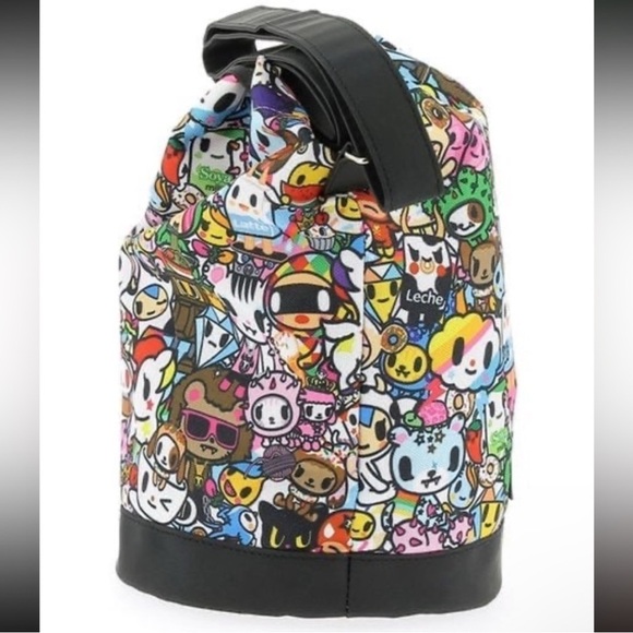 Tokidoki Multicolor Character Mini Bucket Bag - Picture 2 of 9